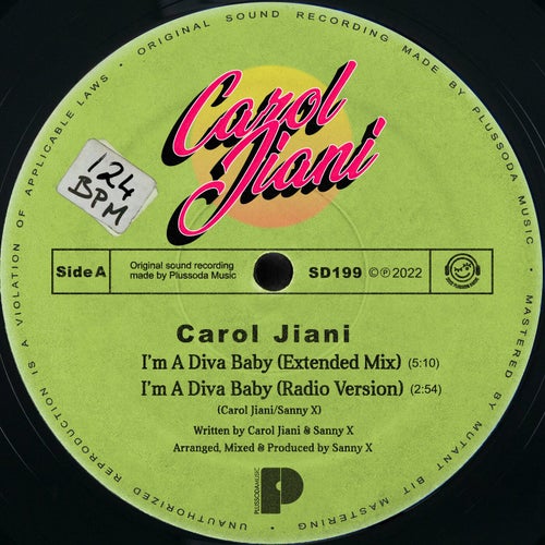Carol Jiani - I'm A Diva Baby (Sanny X Remix) [SD199]
